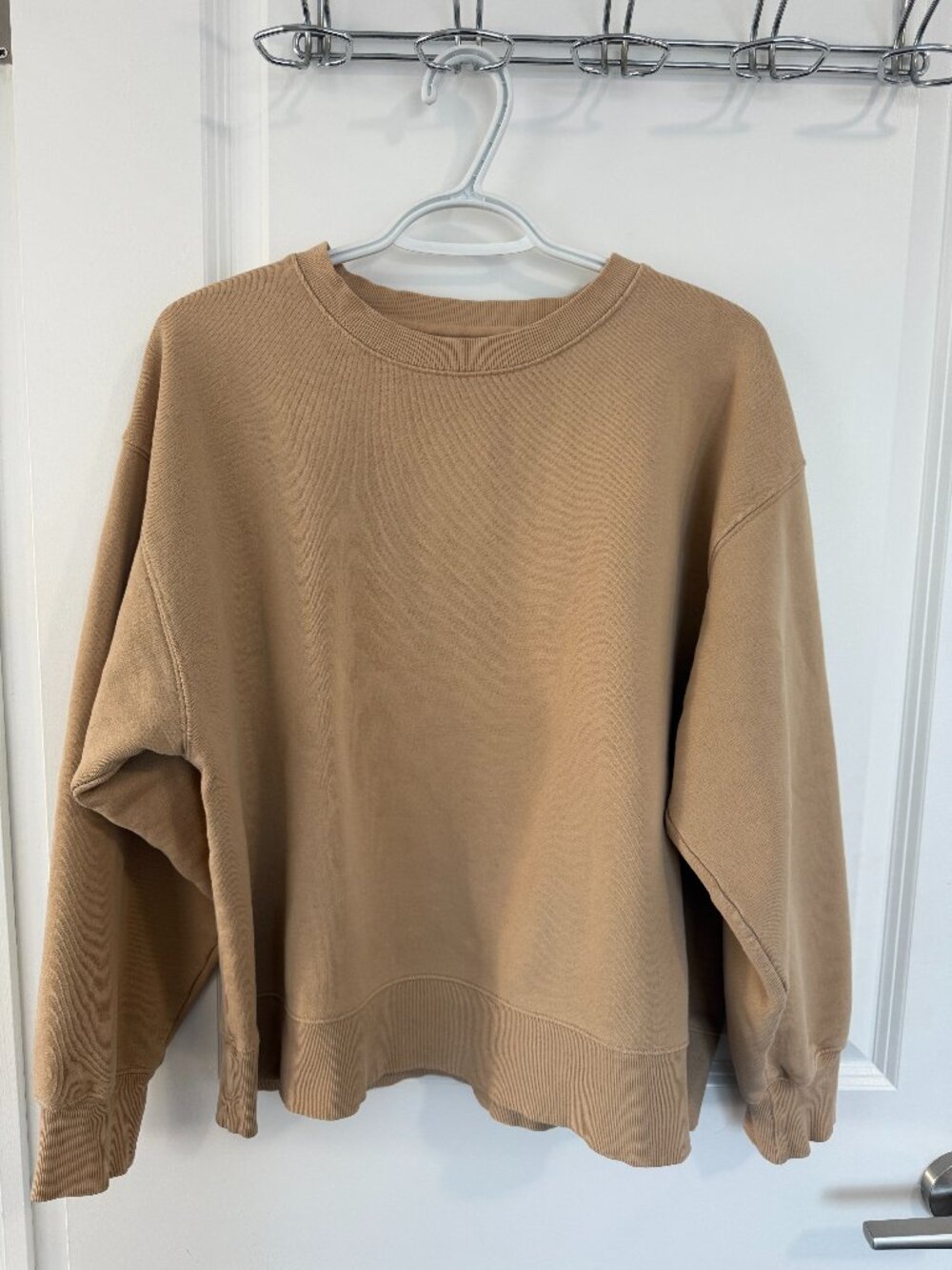 Oversized beige Artizia TNA crewneck sweatshirt size 2